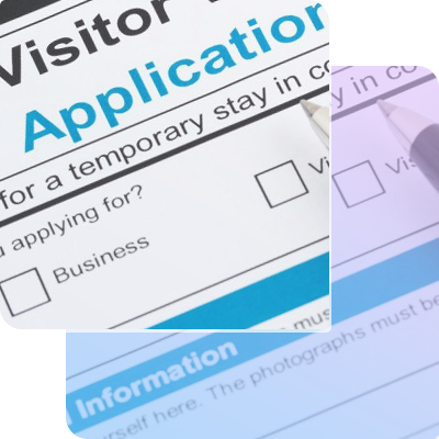 Procedure of official business visa application